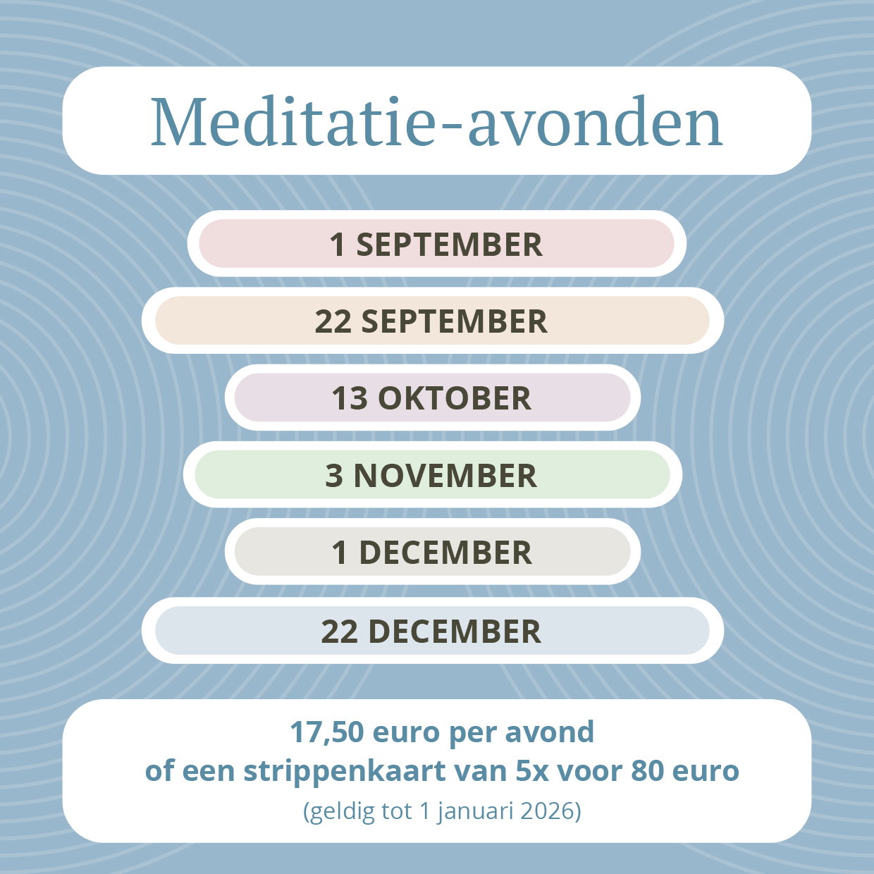 AHO Meditatieavonden_najaar 2025 Meditatie Avonden Ahora mindfulness Bennebroek Heemstede Hoofddorp Haarlem Vogelenzang Lisse Noordwijk